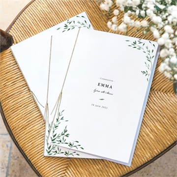 Livret de messe communion belle simplicité