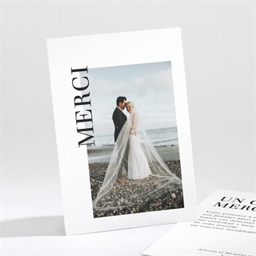 Remerciement mariage lettering