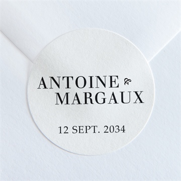 Sticker mariage lettering