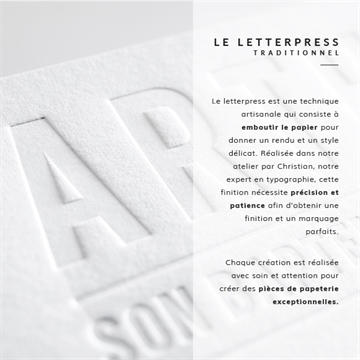 Faire-part naissance douceur en papier - Vue explicative