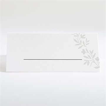 Marque-place mariage sublime - Dos du marque-place