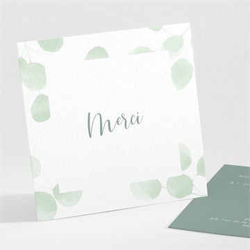 Remerciement naissance aquarelle pastel