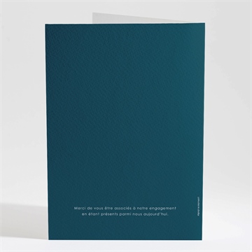 Livret de messe mariage love... - Dos du livret