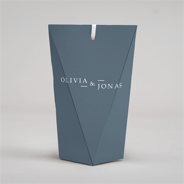 Boîte surprise mariage délicatesse - Dos de la boîte