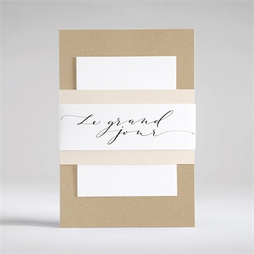 Faire-part mariage un grand jour