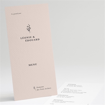 Menu mariage delicatesse