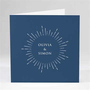 Faire-part mariage notre astre