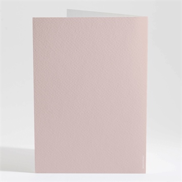 Livret de messe mariage rose gold - Dos du livret