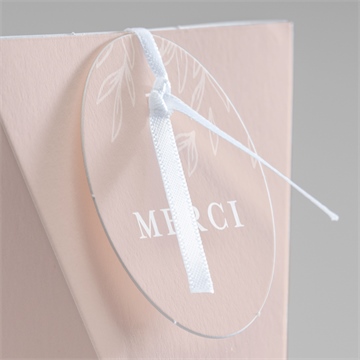 Boîte surprise mariage rose gold - Détail de la boîte