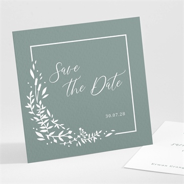 Save the Date mariage elégante poésie
