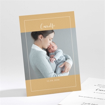 Faire-part naissance tendrement