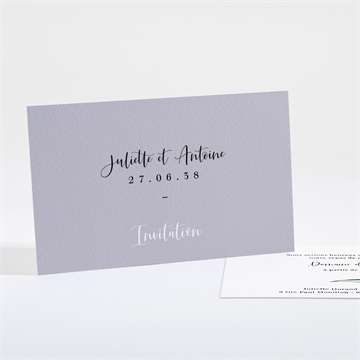 Carton d'invitation mariage notre bouquet