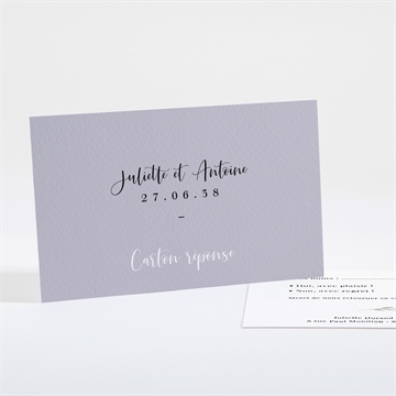 Carton réponse mariage notre bouquet