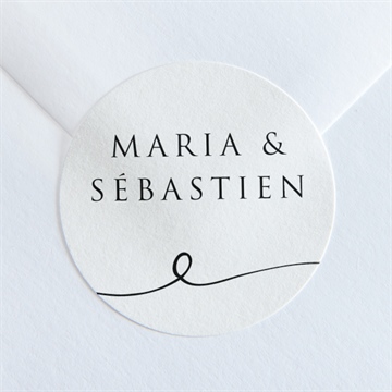 Sticker mariage elle a dit oui pocketfold