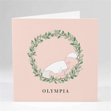 Faire-part naissance douceur et rêves