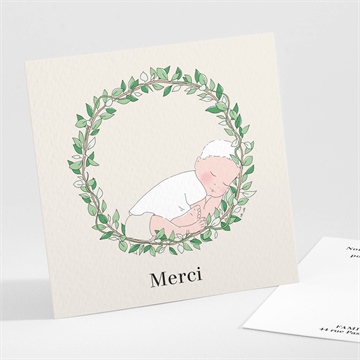 Remerciement naissance doux rêveur