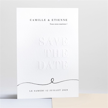 Save the Date mariage un grand jour