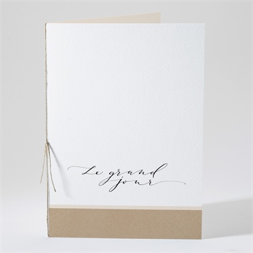 Livret de messe mariage un grand jour