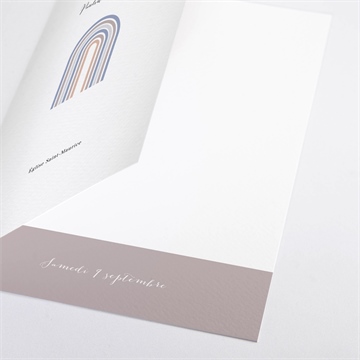 Livret de messe mariage nuances - Détail du livret