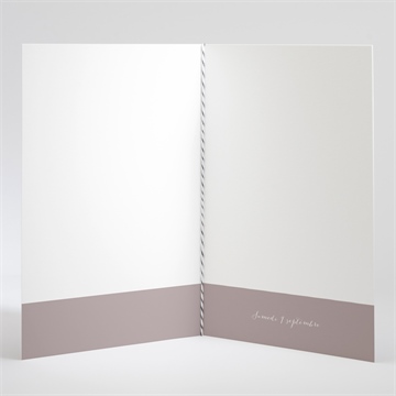 Livret de messe mariage nuances - Intérieur du livret