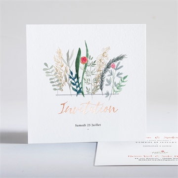 Save the Date mariage douceur printanière