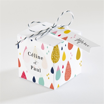 Boîte de dragées mariage les illuminations