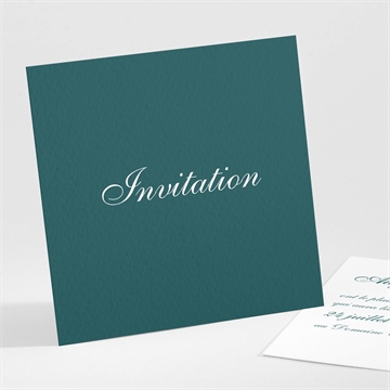 Carton d'invitation mariage monogramme