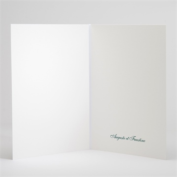 Livret de messe mariage monogramme - Intérieur du livret