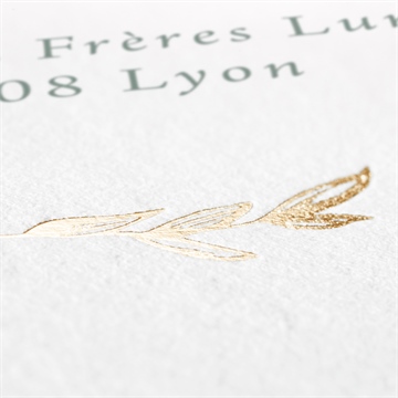 Faire-part mariage l'absolu - Détail du faire-part