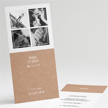 Menu mariage myriade