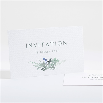 Carton d'invitation mariage poésie d'aquarelle sticker