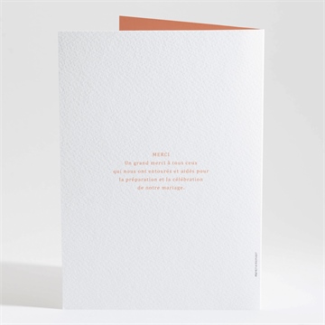 Livret de messe mariage fantasques - Dos du livret