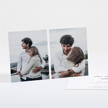 Save the Date mariage feuillages