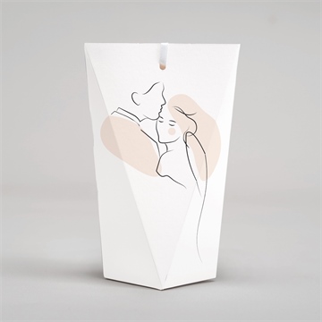 Boîte surprise mariage tendres - Dos de la boîte