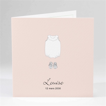 Faire-part naissance irresistible