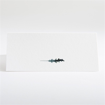 Marque-place mariage art champêtre - Dos du marque-place