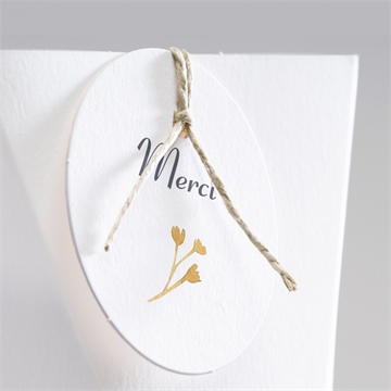 Boîte surprise mariage nature et lumière - Détail de la boîte