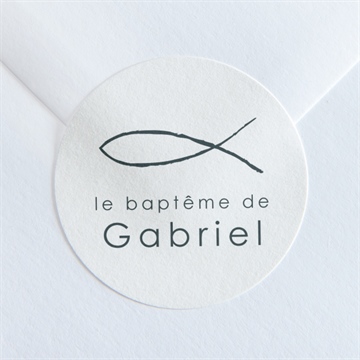 Sticker baptême belle âme