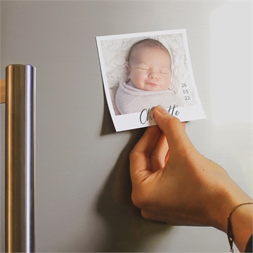 Faire-part naissance mon petit pola - Mise en situation