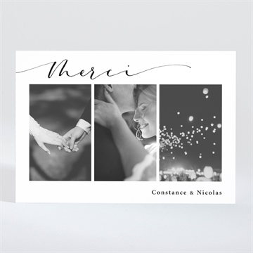 Remerciement mariage photomaton magnet