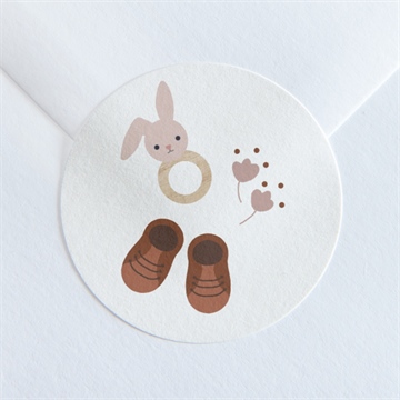 Sticker naissance mes petites affaires