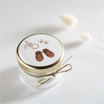 Sticker naissance mes petites affaires - Mise en situation