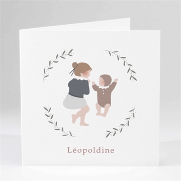 Faire-part naissance grande soeur