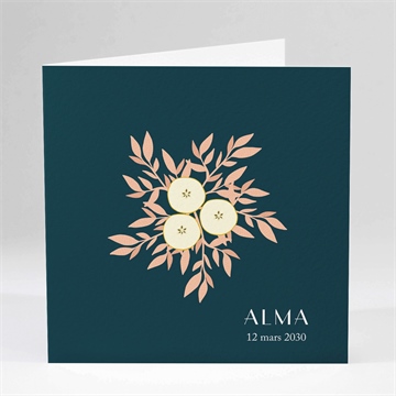 Faire-part naissance elégant eclat