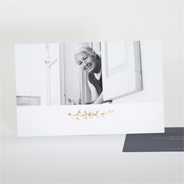 Remerciement décès belle nostalgie