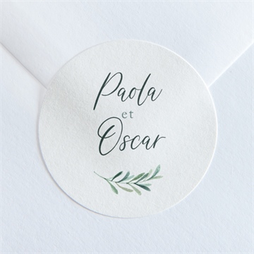 Sticker mariage semer notre amour