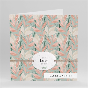 Faire-part mariage on sème