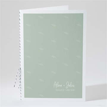 Livret de messe mariage beauté à fleurir