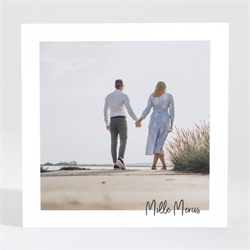 Remerciement mariage beauté à fleurir magnet