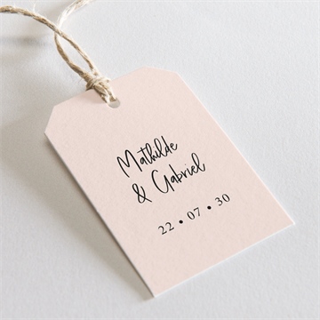 Etiquette mariage dites-le avec des fleurs